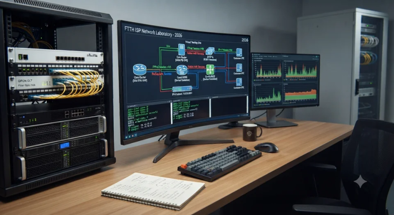 FTTH ISP Network Laboratory